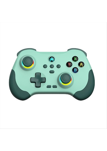 Kablosuz Oyun Denetleyicisi Bluetooth 6 Eksenli Hareket Sensörü Turbo Programlanabilir Joystick Switch Steam Ps3 Ps4 Pc Yeşil (Yurt Dışından)