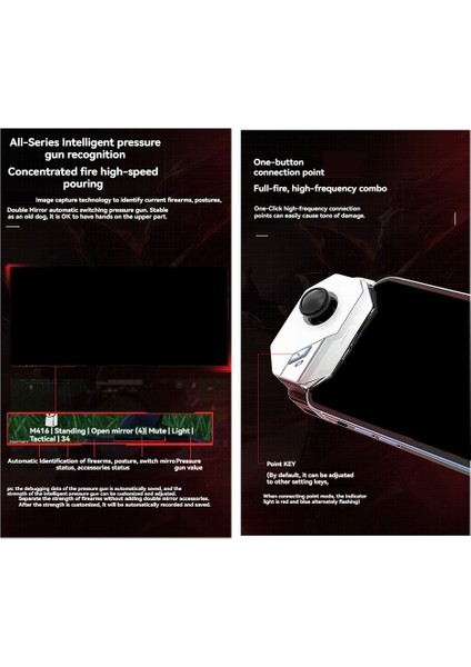 MB02 Mobile Game Joystick Android &amp Ios Için Gamepad Çok Bağlantı Type-C USB Bluetooth (Yurt Dışından) modelleri