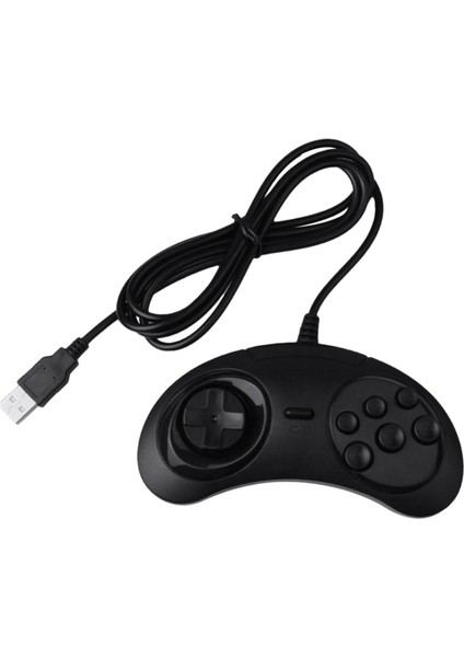 USB Gamepad Oyun Denetleyicisi Sega USB Gaming Için 6 Düğmeler Pc Mac Mega Drive Gamepads Için Joystick Sahibi (Yurt Dışından) fiyatları