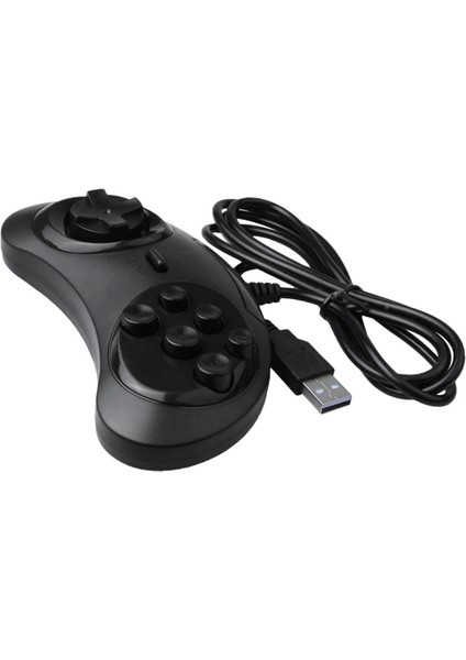 USB Gamepad Oyun Denetleyicisi Sega USB Gaming Için 6 Düğmeler Pc Mac Mega Drive Gamepads Için Joystick Sahibi (Yurt Dışından) modelleri