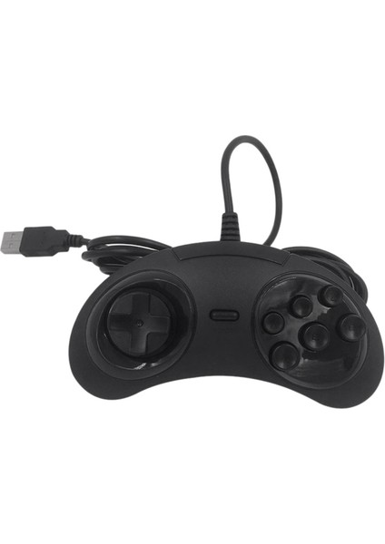USB Gamepad Oyun Denetleyicisi Sega USB Gaming Için 6 Düğmeler Pc Mac Mega Drive Gamepads Için Joystick Sahibi (Yurt Dışından) fırsatları
