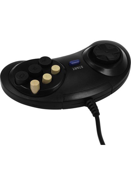 Klasik Retro 6 Düğmeler Kablolu Tutuk Oyun Denetleyicisi Gamepad Joystick Joypad Sega Md2 Pc Mac Mega Drive Oyun Aksesuarları (Yurt Dışından) modelleri
