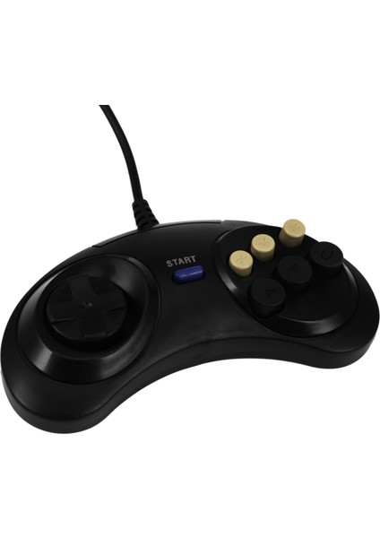 Klasik Retro 6 Düğmeler Kablolu Tutuk Oyun Denetleyicisi Gamepad Joystick Joypad Sega Md2 Pc Mac Mega Drive Oyun Aksesuarları (Yurt Dışından) indirimleri