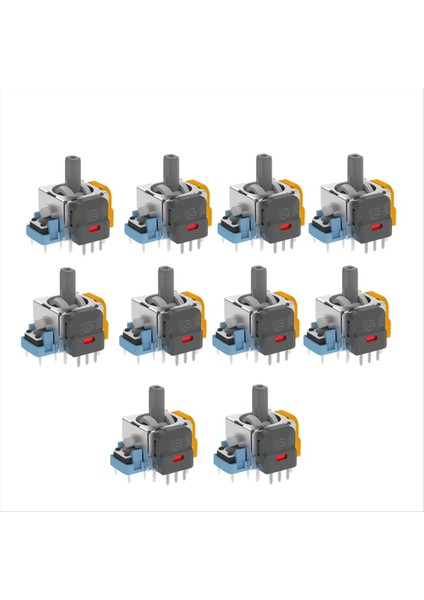 Ps4 Joysticks Salonu Elektromanyetik Hassas Ayarlanabilir Joysticks Için Yükseltilmiş 10 Pcs Joystıcks (Yurt Dışından)