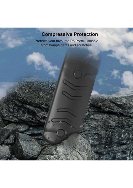 Ps5 Portal El Tipi Tpu Kapalı Kasa Katlanabilir Standı Ps5 Oyun El Tipi Slam Geçirmez Koruyucu Kasa Siyah (Yurt Dışından) fiyatları