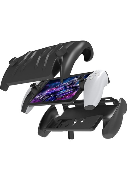 Ps5 Portal El Tipi Tpu Kapalı Kasa Katlanabilir Standı Ps5 Oyun El Tipi Slam Geçirmez Koruyucu Kasa Siyah (Yurt Dışından) fırsatları