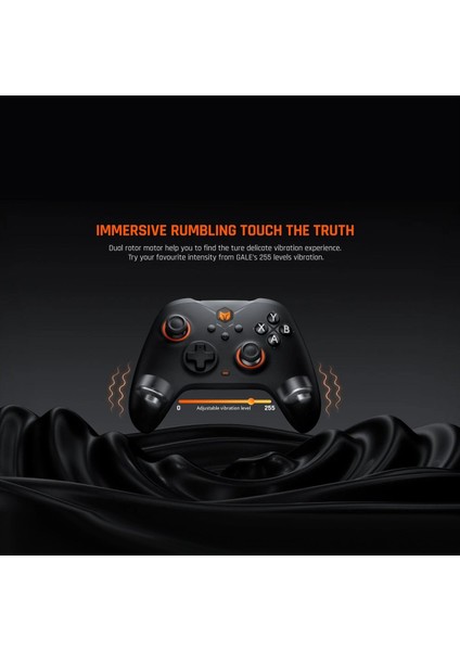 Bigbig Pc/ios/android-Black Için Hall Effect Tetik Fonksiyonu ile Switch Gamepad Için Gale Kablosuz Oyun Denetleyicisi Kazandı (Yurt Dışından)