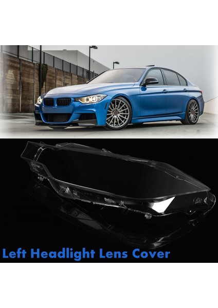 1paır Ön Lh &amp Rh Far Lens Bmw 3 Serisi F30 F31 12-15 320 328 330 340 Araba Kafası Işık Lambası Gölge Kabuğu (Yurt Dışından) fiyatları