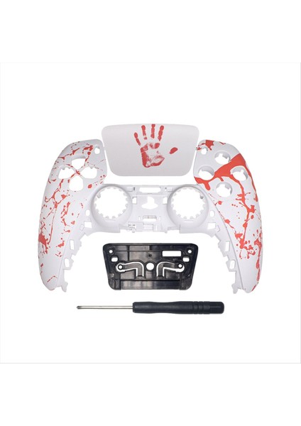 Ps5 Elite Gamepad BDM-010 1 Cilt Tipi Ön Kapak Gamepad Değiştirme Üst Kapak Değiştirme Refit Parçası D (Yurt Dışından)