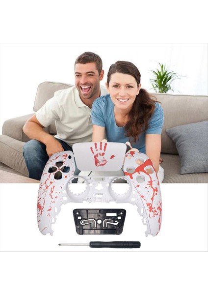 Ps5 Elite Gamepad BDM-010 1 Cilt Tipi Ön Kapak Gamepad Değiştirme Üst Kapak Değiştirme Refit Parçası D (Yurt Dışından) modelleri