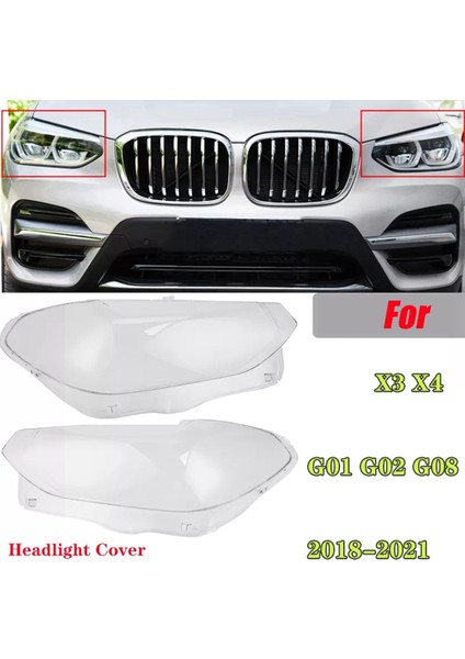 1paır Bmw X3 X4 G01 G02 G08 2018-2021 Kafa Işık Lambası Lambası 63117466131 63117466132 (Yurt Dışından) modelleri