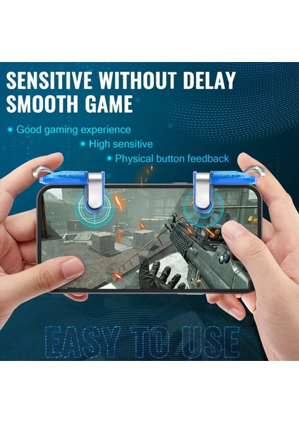 Pubg Gamepad Mobil Kontrol L1 R1 Aligi Pubg Oyunu Yangın Düğmeleri L1 R1 Için Mini Oyun Tetikleyicisi Android Ios Joystick (Yurt Dışından) indirimleri