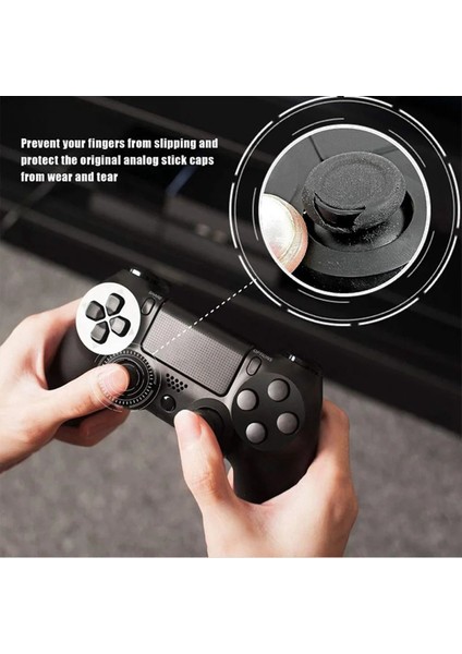 Playstation Için 3D Analog Joystick Potansiyometresi 4 Ps4 Oyun Konsolu Joystick Kapakları ve Tornavida Kiti (Yurt Dışından) fırsatları