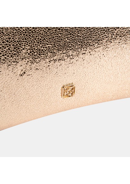 Kadın Gold Omuz Askılı Portföy Çanta