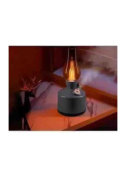 Dekoratif Vintage Lamba Hava Nemlendirici Buhar Makinesi 300ML Aroma Difüzör fiyatları