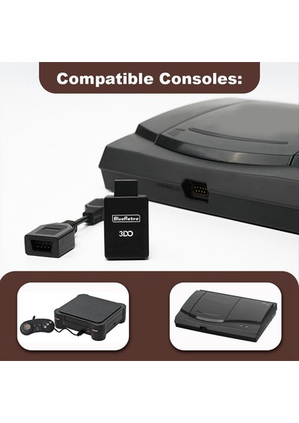 Blueretro Için 3do Fz-1 Fz-10 Için Kablosuz Oyun Denetleyicisi Adaptörü Gamesir T4 Pro Ps4 Ps5 8bitdo Denetleyicisi Için (Yurt Dışından) fırsatları