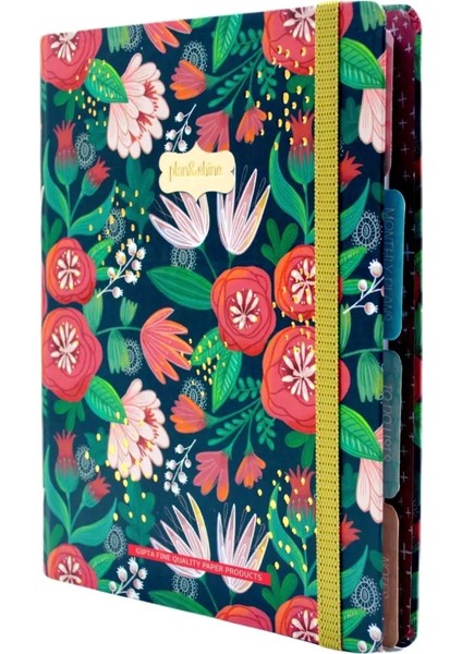 Plan Shine A5 120yp Spiralli Sert Kapak Defter Planner - 1