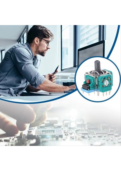 Ps5 Ps4 Oyun Denetleyicisi Için 10 Pcs 3D Joystick Potansiyometresi Titreşimli Joystick Onarım Parçaları (Yurt Dışından) modelleri
