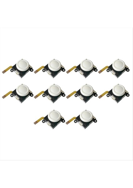 Switch Lite Salonu Için Elektromanyetik Joystick 3D Analog Joystick Switch OLED Için Switch Joycon Hall Rocker White (Yurt Dışından)