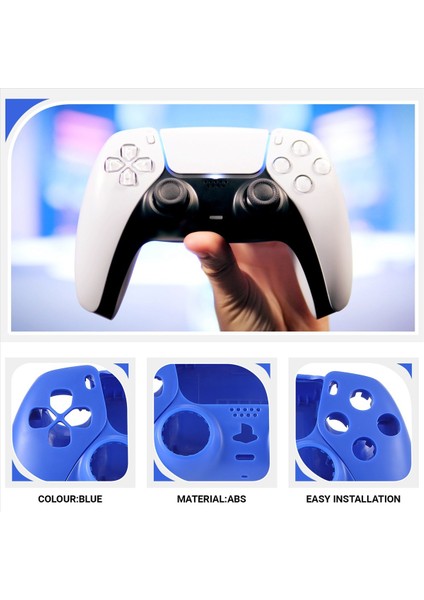 Ps5 BDM-010 Kontrolör Konut Kabuğu Oyunu Kontrolör Kabuk Kapağı Düğmeler Mavi (Yurt Dışından) fırsatları