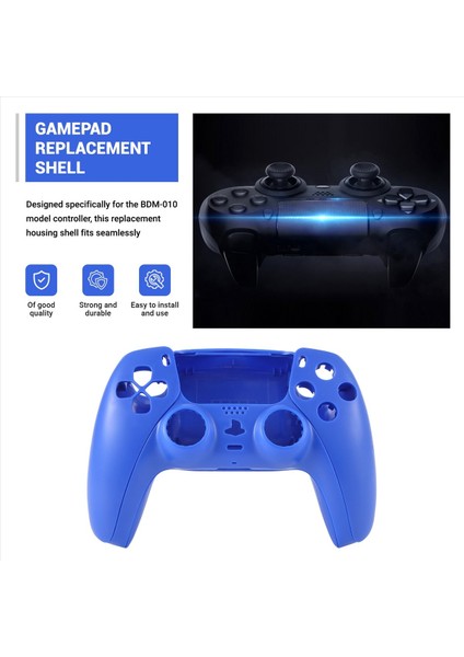 Ps5 BDM-010 Kontrolör Konut Kabuğu Oyunu Kontrolör Kabuk Kapağı Düğmeler Mavi (Yurt Dışından) indirimleri