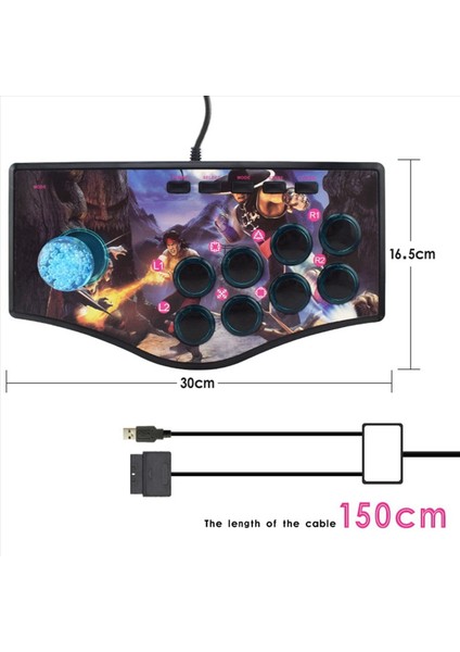 Ps2/ps3/pc/android Akıllı Tv Yerleşik Joystick (No A) (Yurt Dışından) indirimleri