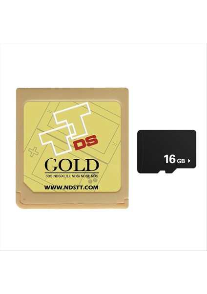 Nds Oyun Kartı Için Ttds Altın Yakma KARTI+16G Bellek Kartı 3ds Ndsıxl/ll Ndsı Ndsl Nds Oyun Kartı (Yurt Dışından)