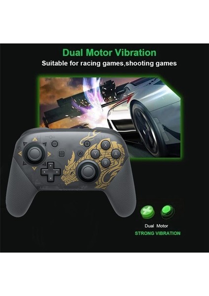 Nintendo Switch Pro Gamepad Joystick Için Kablosuz Bluetooth Denetleyici Switch Oyun Konsolu Için Nfc (C) (Yurt Dışından) fırsatları