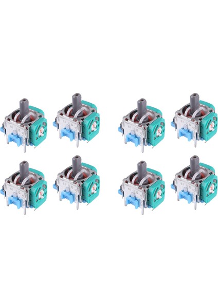 8pcs / Lot Sağ / Sol Joystick 3D Analog Çubuk Sensörü Playstation 4 Ps4 Denetleyici Dualshock 4 Onarım Parçası (Yurt Dışından)
