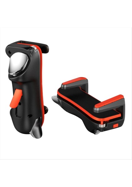 Pubg Oyun Denetleyicisi Için Ipad Oyunu Tetikleyicisi Altı Parmak L1 R1 Alaşım Anahtar Düğmesi Android Gamepad Joystick (Orange) (Yurt Dışından)