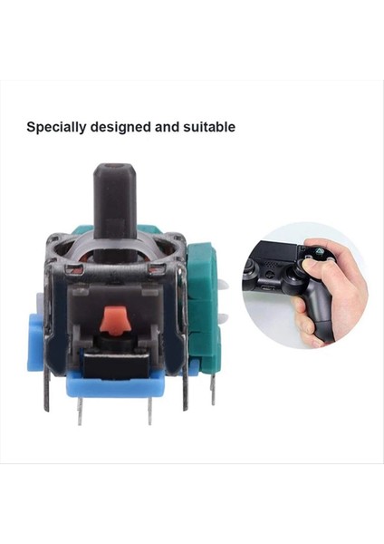 Playstation Için 3D Analog Joystick Potansiyometresi 4 Ps4 Oyun Konsolu Joystick Kapakları ve Tornavida Kiti (Yurt Dışından) indirimleri
