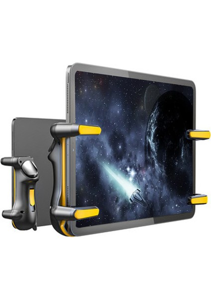 IPad Tablet Kapasitans L1R1 Yangın Aım Düğmesi Için Pubg Tetik Kontrolörü Için 4x Gamepad Joystick (Yurt Dışından) fiyatları