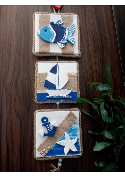 Dekoratif Duvar Süsü Deniz/balık