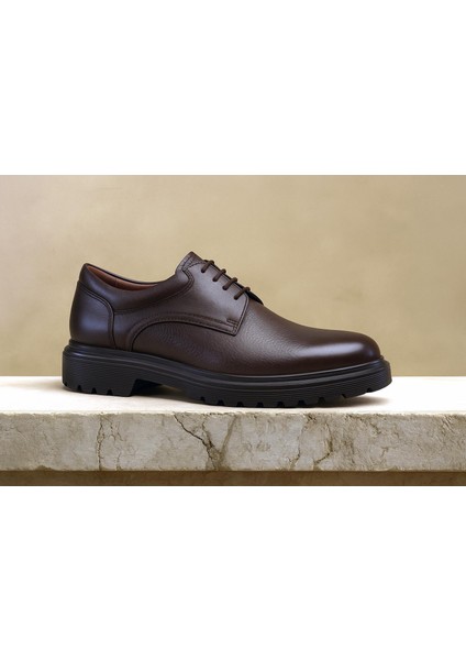 Kahverengi Bağcıklı Erkek Günlük Ayakkabı