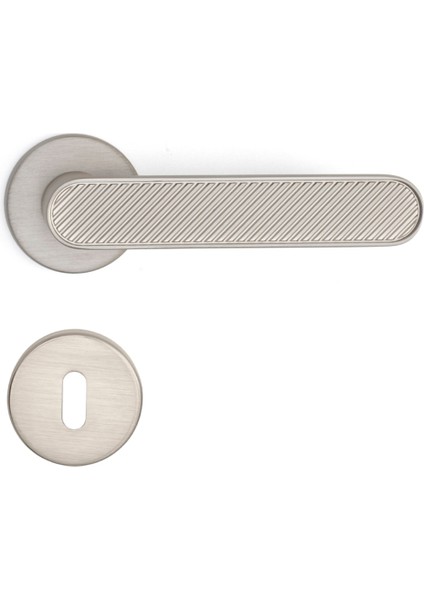 Mua Rozetli Kapı Kolu Nikel Saten Mat Renk Oda Rozetli