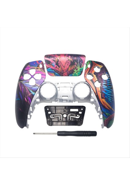 Ps5 Elite Gamepad BDM-010 1 Nesil Sürüm Ön Kapak Gamepad Değiştirme Üst Kapak Değiştirme Refit Part K (Yurt Dışından)