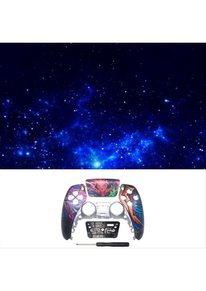 Ps5 Elite Gamepad BDM-010 1 Nesil Sürüm Ön Kapak Gamepad Değiştirme Üst Kapak Değiştirme Refit Part K (Yurt Dışından) indirimleri