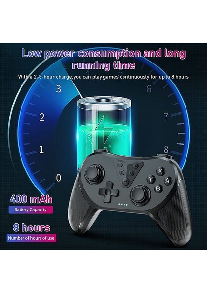 Switch/switch Lite/switch OLED Için Kablosuz Anahtar Pro Denetleyicisi Joystick/programlanabilir Uzaktan Gamepad&#39 I Anahtar (Yurt Dışından) modelleri