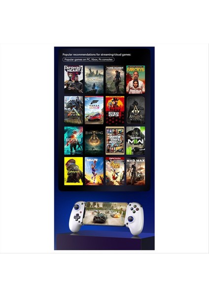 D10S Streç Soğutma Delta Ps4 Için Gamepad Android Ios Tablet Switchxbox 400MAH Akış Joystick Pink (Yurt Dışından)