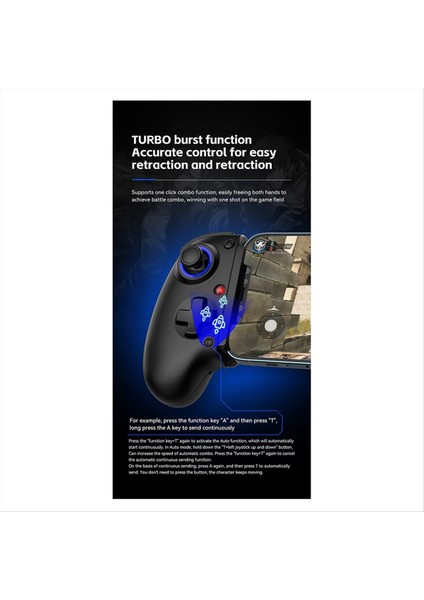 D10S Streç Soğutma Delta Ps4 Için Gamepad Android Ios Tablet Switchxbox 400MAH Akış Joystick Pink (Yurt Dışından) modelleri