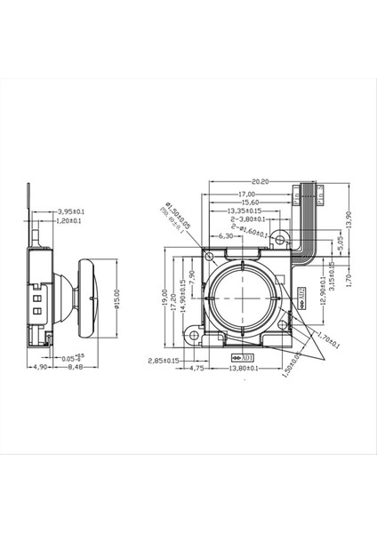 2pcs Yükseltilmiş Salon Elektromanyetik Joystick Için Swith OLED Ns Lite Joycon Gamepad Hassas Shake Karşıtı Aksesuarlar (Yurt Dışından) fiyatları