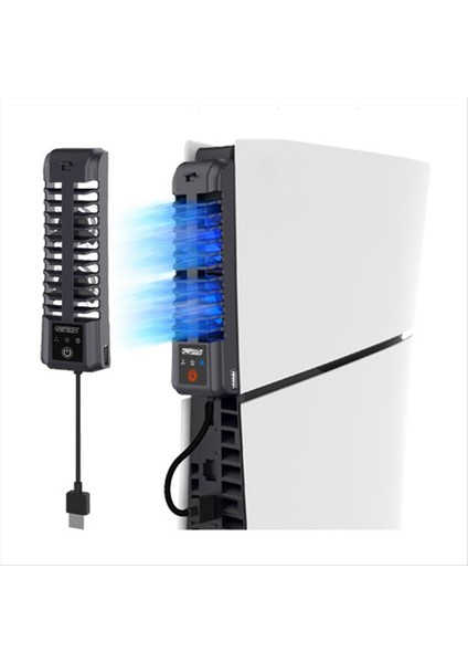 Ps5 Ince Konsol Arka Soğutma Için Pgtech Blu-Ray Fanı Termal Soğutma Fanı 3 Hızlı Çok Fonksiyonlu Uygun Fan (Yurt Dışından) modelleri