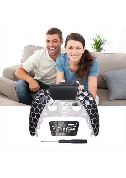 Ps5 Elite Gamepad BDM-010 1 Cilt Tipi Ön Kapak Gamepad Değiştirme Üst Kapak Değiştirme Refit Parçası C (Yurt Dışından) modelleri