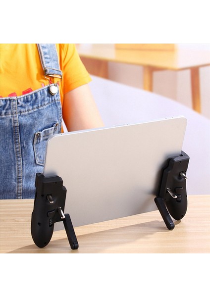 Pubg Kontrolör Için 4x Altı Parmak Pubg Mobil Tetikleme Gamepad Kavrama L R Yangın Aım Düğmesi iPad Tablet Için Joystick (Yurt Dışından) fiyatları