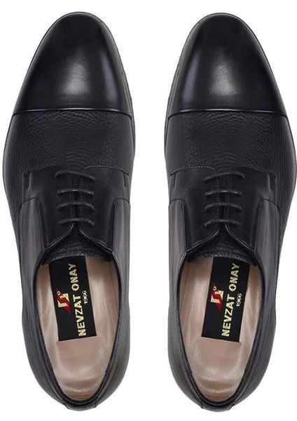 Kışlık Bağcıklı Siyah Erkek Ayakkabı-11998