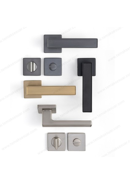 Dıa Rozetli Kapı Kolu Altın Saten Renk Wc Mandallı Rozet fiyatları