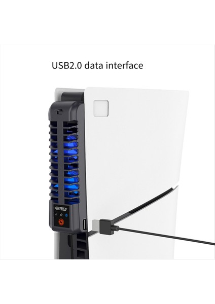 Ps5 Ince Konsol Arka Soğutma Için Pgtech Blu-Ray Fanı Termal Soğutma Fanı 3 Hızlı Çok Fonksiyonlu Uygun Fan (Yurt Dışından) indirimleri