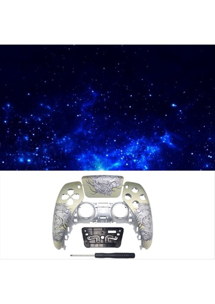 Ps5 Elite Gamepad BDM-010 1 Nesil Sürüm Ön Kapak Gamepad Değiştirme Üst Kapak Değiştirme Refit Part H (Yurt Dışından) indirimleri