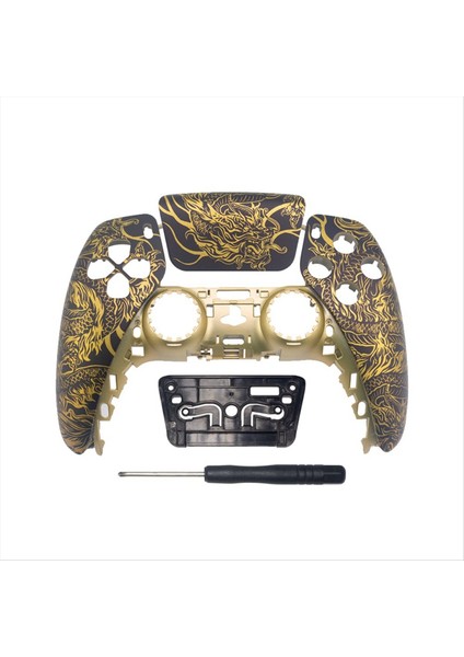 Ps5 Elite Gamepad BDM-010 1 Nesil Sürüm Ön Kapak Gamepad Değiştirme Üst Kapak Değiştirme Refit Part G (Yurt Dışından)