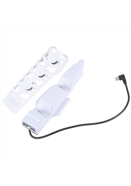 Ps5 Slim Console Soğutma Fanı Için Konsol Soğutma Fanı Gamepad Reping Charger Aksesuar Soğutma Fanı Rgb Işık Efekt (Yurt Dışından) modelleri